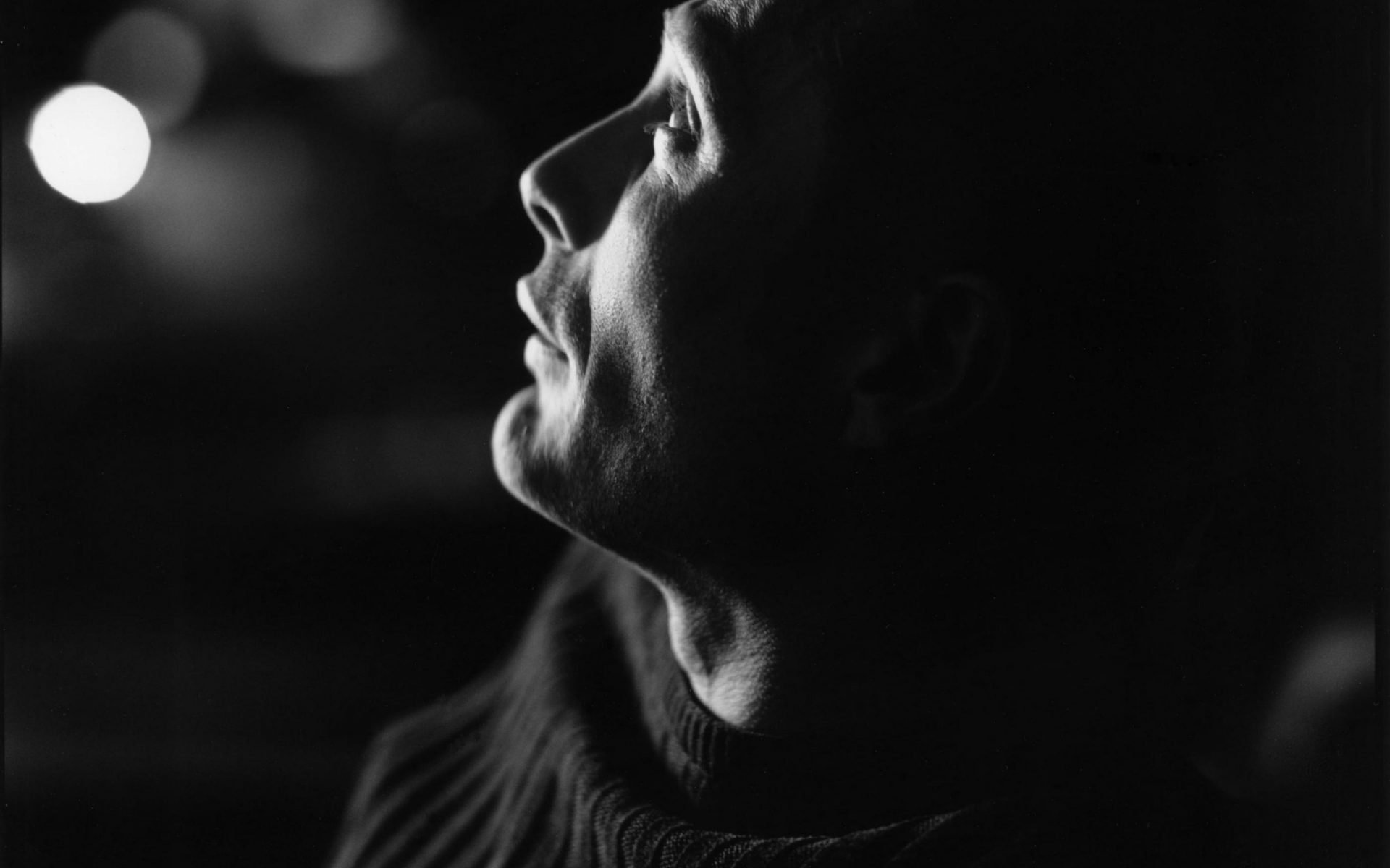 Картинки Mads mikkelsen, актер, лицо, bw фото и обои на рабочий стол