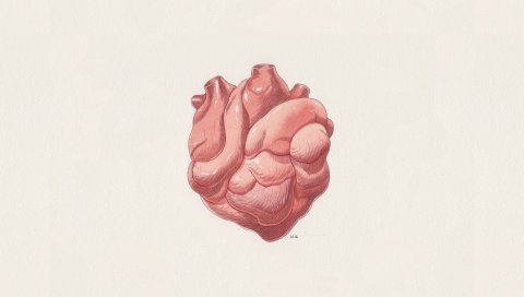 Цифровое искусство, сердце, искусство, фон