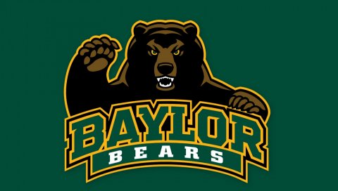 Baylor, медведя, логотип, футбол