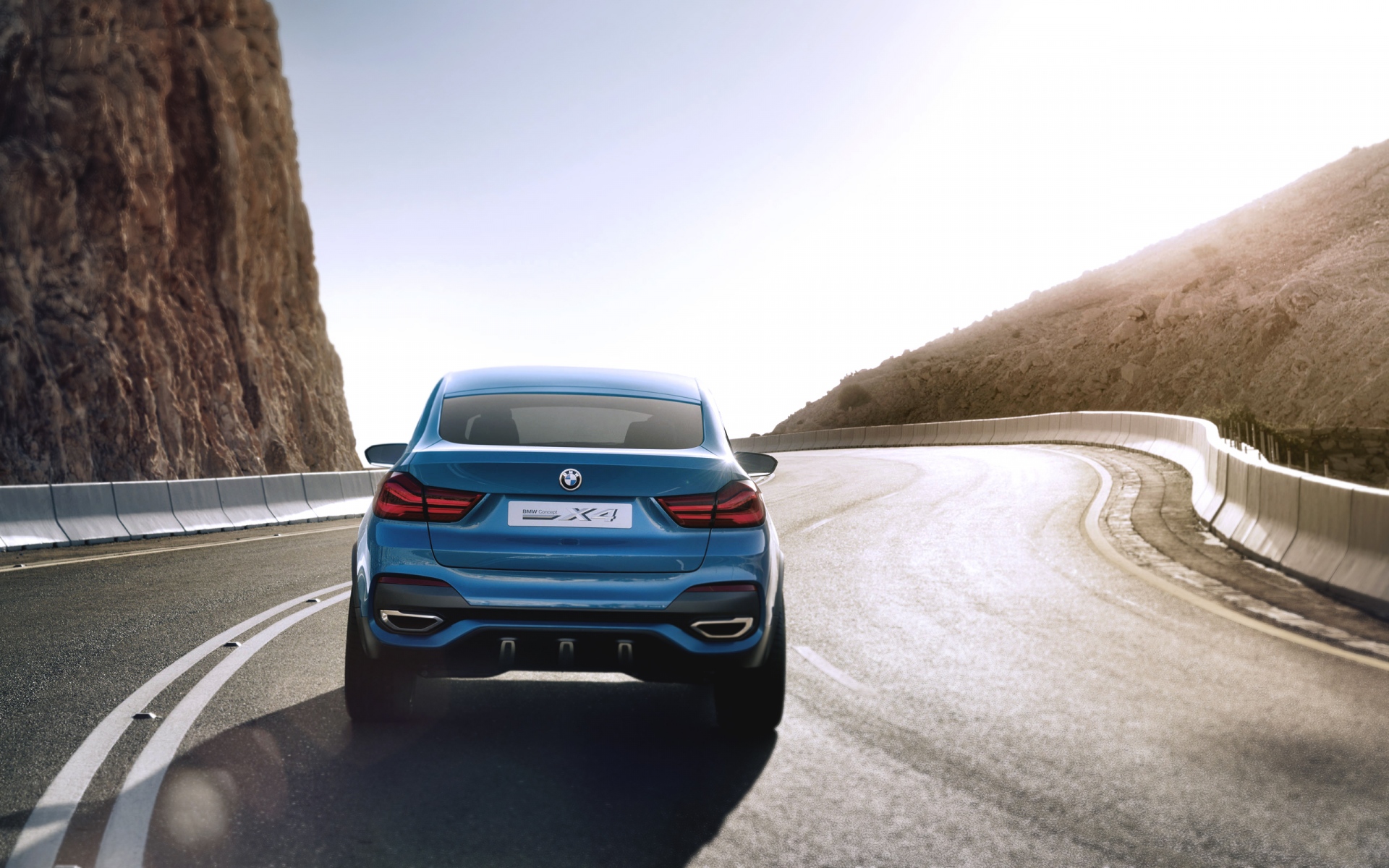Картинки Bmw, x4, концепция, вид сзади, вращение фото и обои на рабочий стол