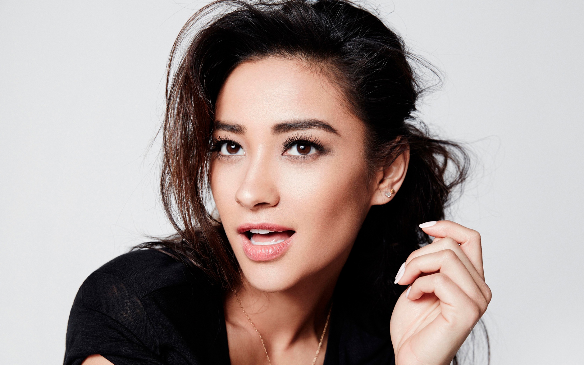 Картинки Shay mitchell, фотосессия, брюнетка, лицо фото и обои на рабочий стол