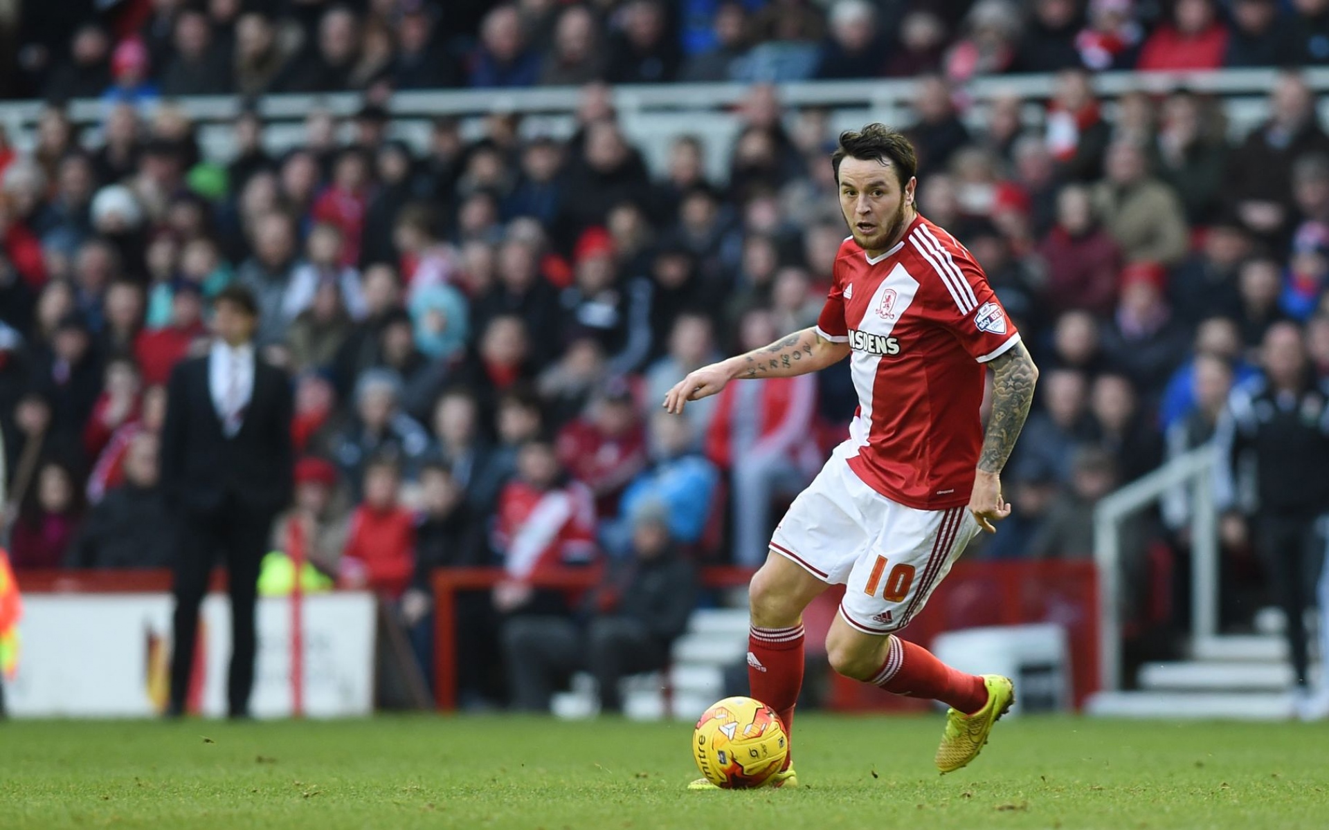 Картинки Lee tomlin, борнмут, футбол фото и обои на рабочий стол