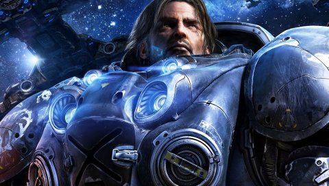 Starcraft ii, крылья свободы, скафандр, космос