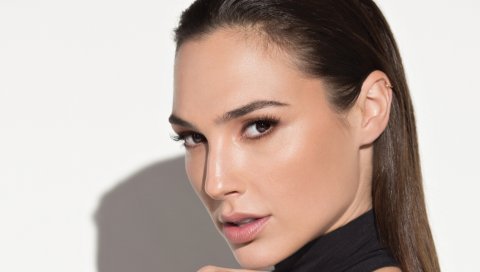 Gal gadot, актриса, модель, брюнетка, лицо
