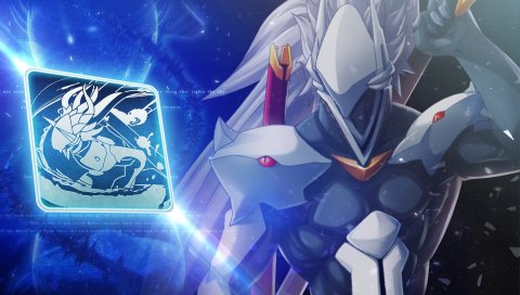 Hakumen, blazblue, персонаж, искусство