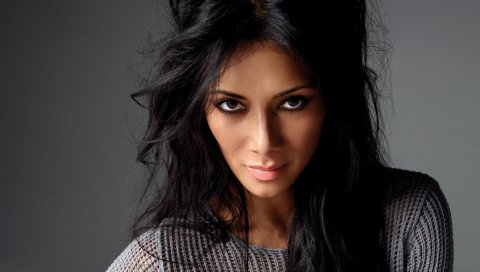 Nicole scherzinger, певец, брюнетка, взгляд