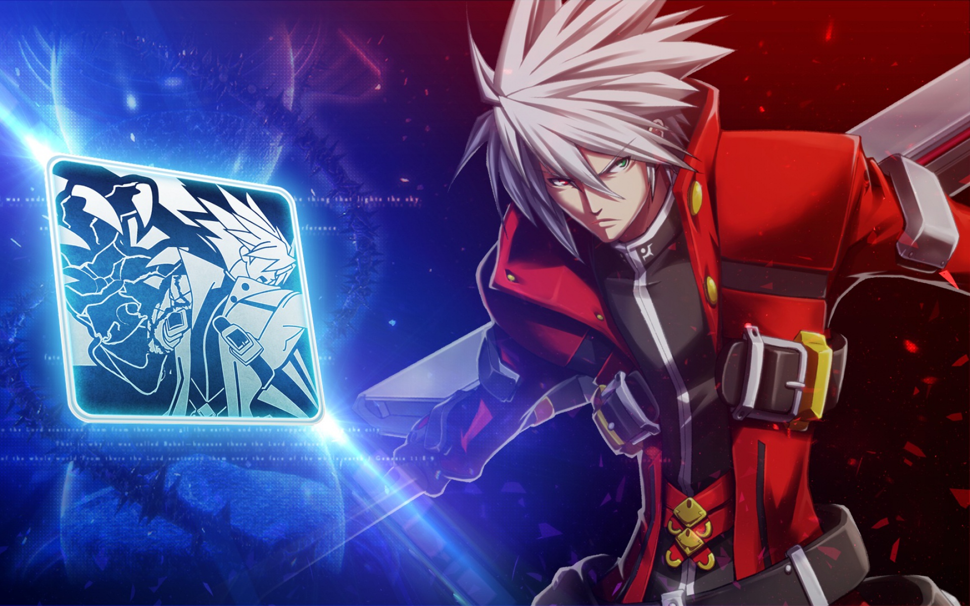 Картинки Ragna the bloodedge, blazblue, art фото и обои на рабочий стол