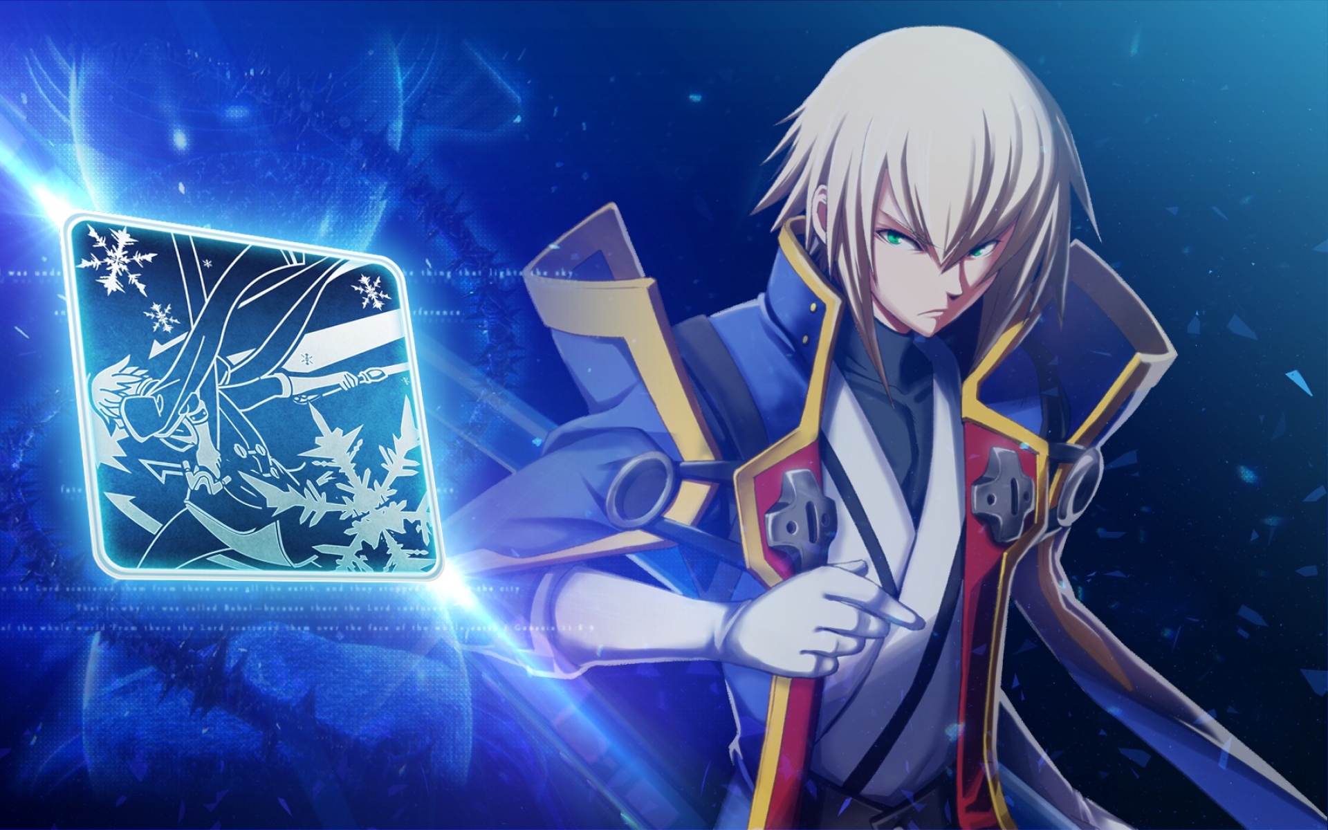Картинки Jin kisaragi, blazblue, командир, майор фото и обои на рабочий стол