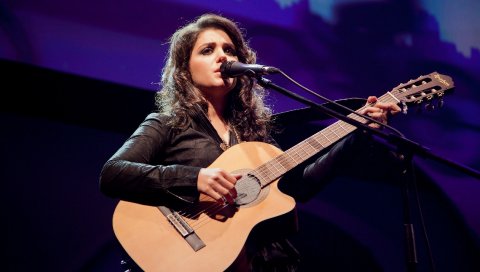 Katie melua, певец, гитара, шоу, микрофон