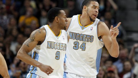 Денверские самородки, баскетбол, andre iguodala, javale mcgee