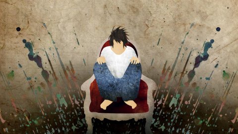Смертная казнь, l lawliet, l, детектив