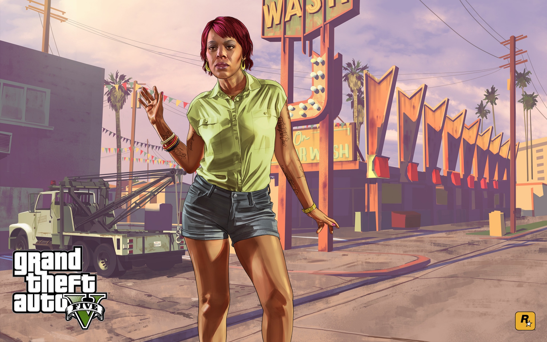 Картинки Tonya wiggins, rockstar games, grand theft auto v фото и обои на рабочий стол