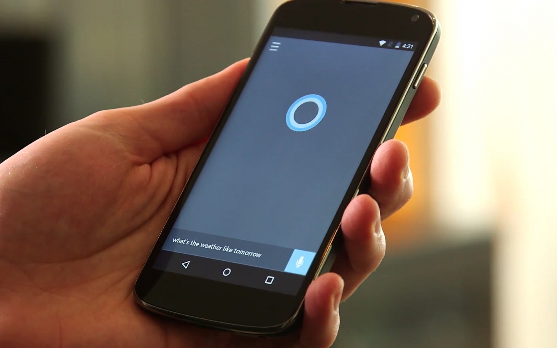 Картинки Microsoft cortana, microsoft, android фото и обои на рабочий стол