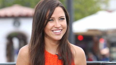 Kaitlyn bristowe, знаменитость, улыбка, девушка, брюнетка