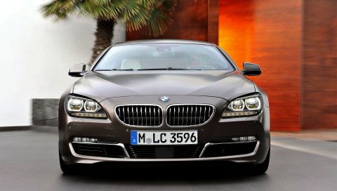 Bmw 6, bmw, вид спереди, решетка