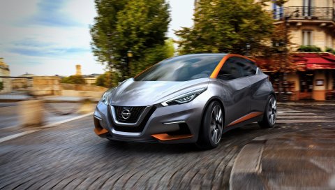 Nissan, sway, side view, 2015, концепция