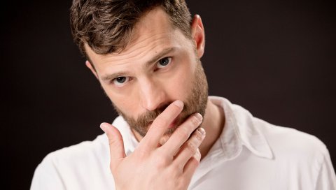 Jamie dornan, los angeles раз, лицо, рука, борода