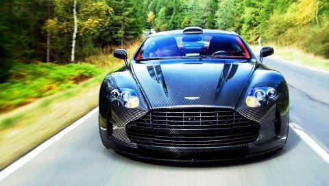 Aston martin, победить, 2015, вид спереди, движение