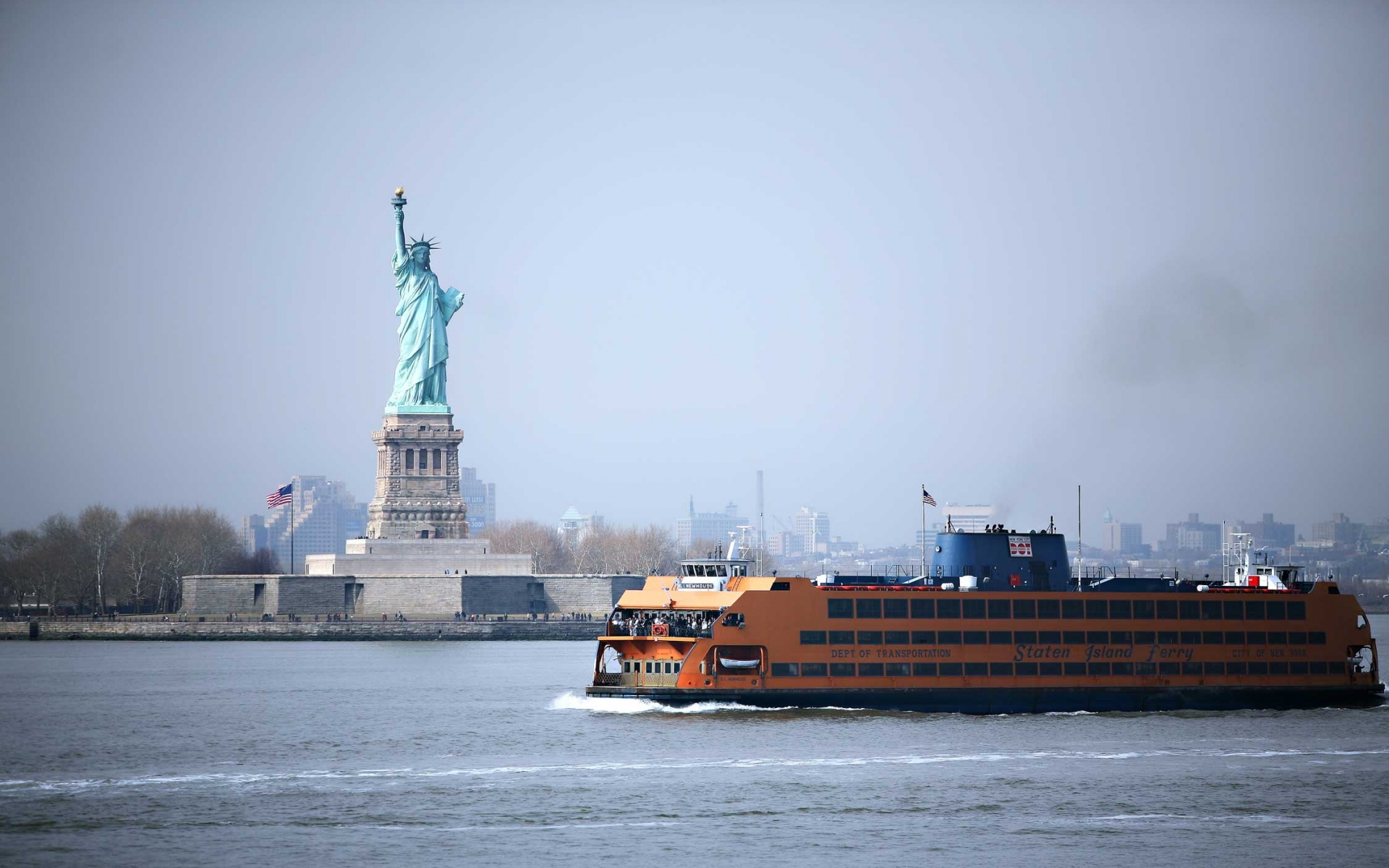 Картинки Weather nyc, 2015, Нью-Йорк, США, статуя свободы фото и обои на рабочий стол