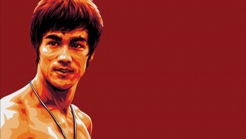 Bruce lee, истребитель, актер, лицо, искусство