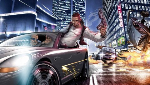 Грандиозная кража auto iv, gta, patrick brown