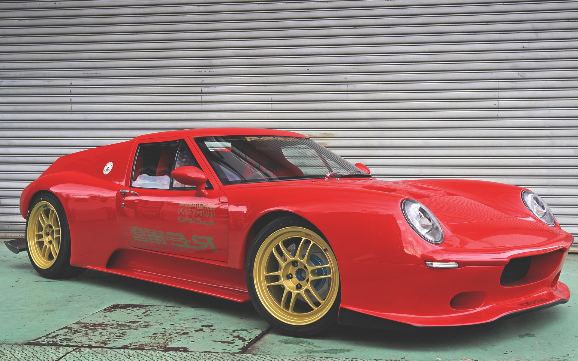 Картинки Lotus europa, автомобиль, красный, вид сбоку, тюнинг фото и обои на рабочий стол