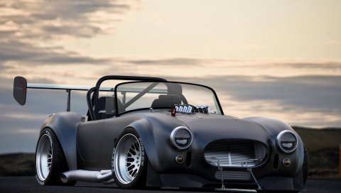 Shelby, cobra, тюнинг, автомобили, крыло
