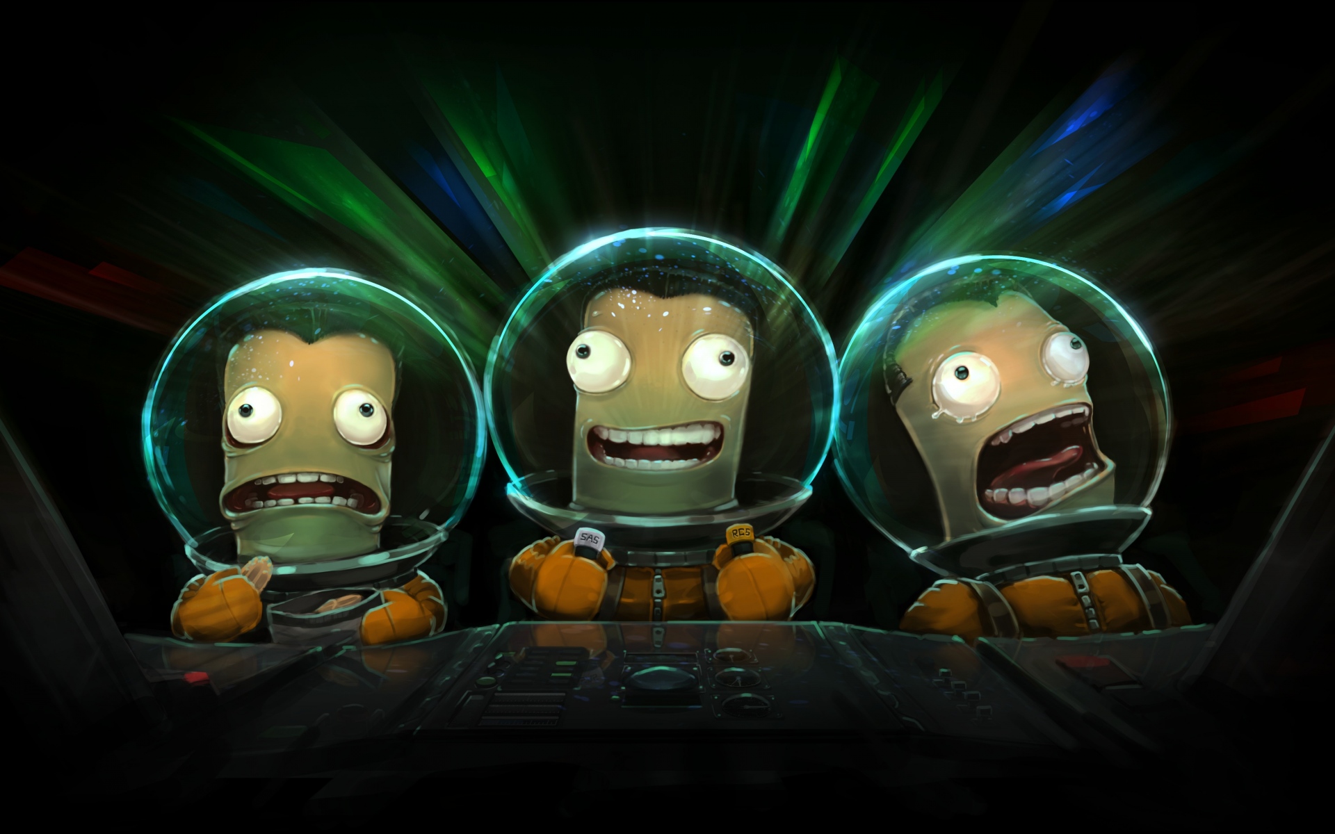 Картинки Kerbal космическая программа, искусство, скафандр, управление фото и обои на рабочий стол