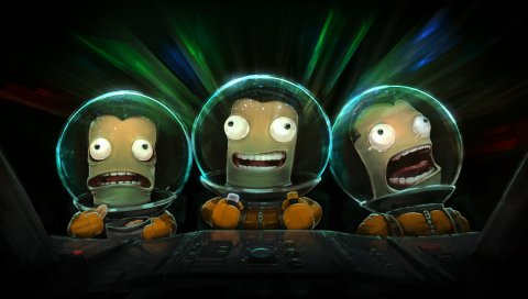 Kerbal космическая программа, искусство, скафандр, управление
