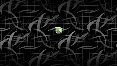 Linux, gnu, linux mint, логотип, абстракция