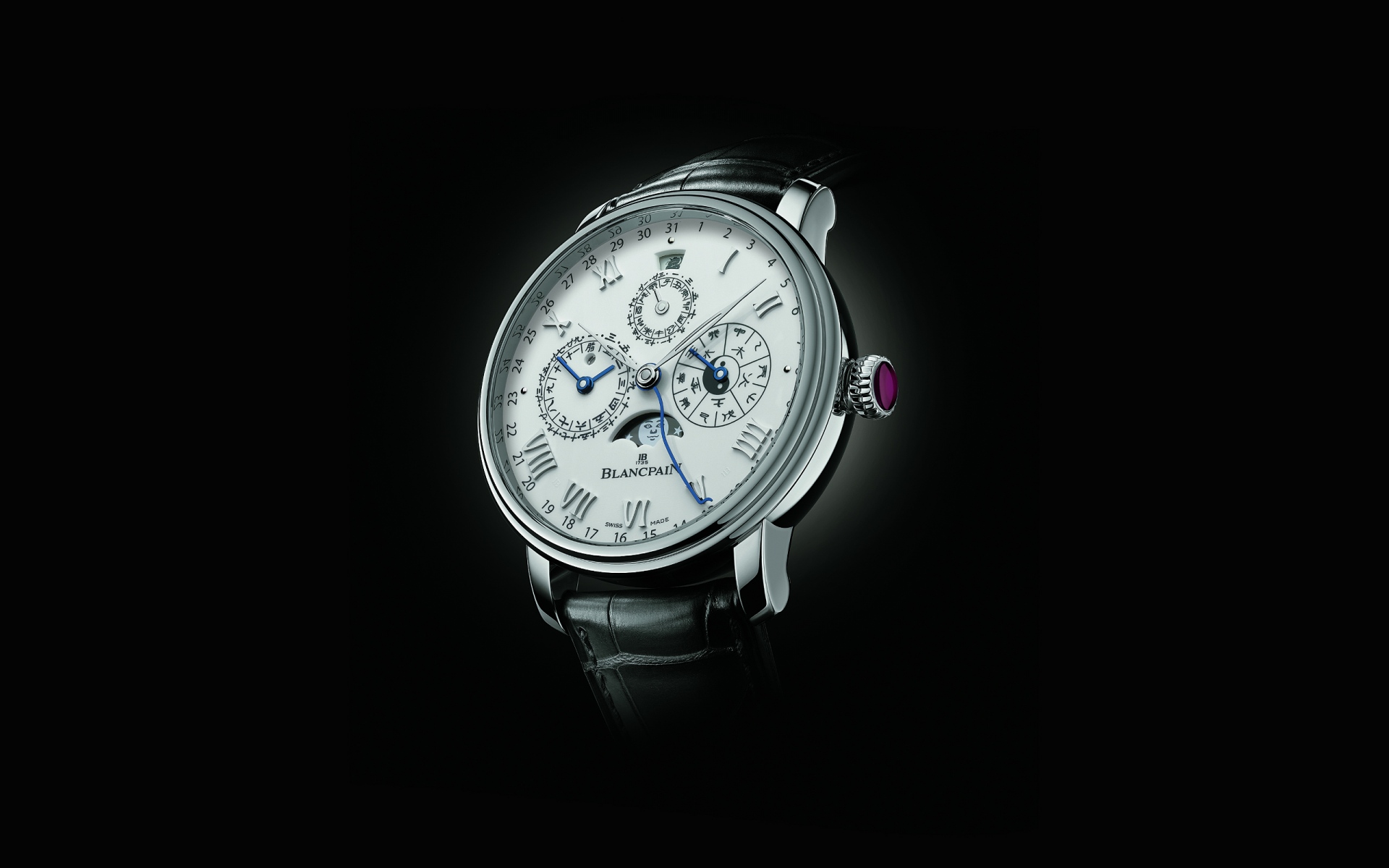 Картинки Blancpain, часы, циферблат, бренд фото и обои на рабочий стол
