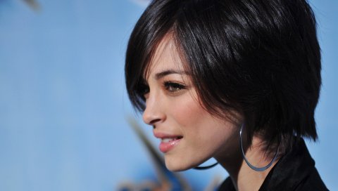 Kristin kreuk, лицо, знаменитость, брюнетка, девушка