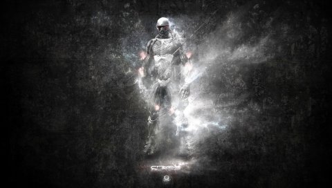 Crysis, искусство, солдаты, игра