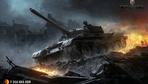 Мир танков, wargaming net, wg, t-55a