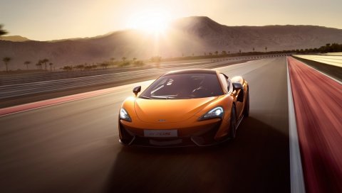 Mclaren, mclaren 570s, автомобиль, движение