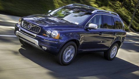 Volvo xc90 ii, volvo, 2015, вид сбоку