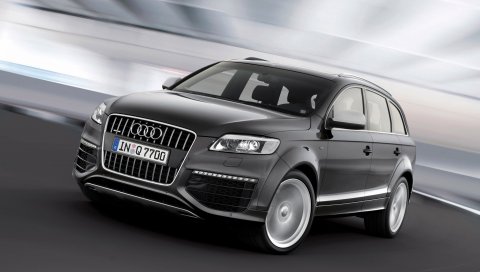 Audi q7, audi, черный, концепция