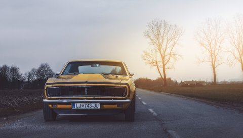 Chevrolet, camaro, rs, 1968