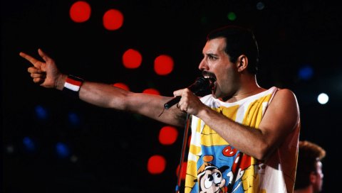 Freddie mercury, певец, выступление