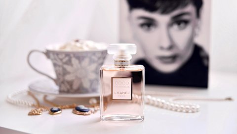 Chanel coco, mademoiselle, парфюм, audrey hepburn