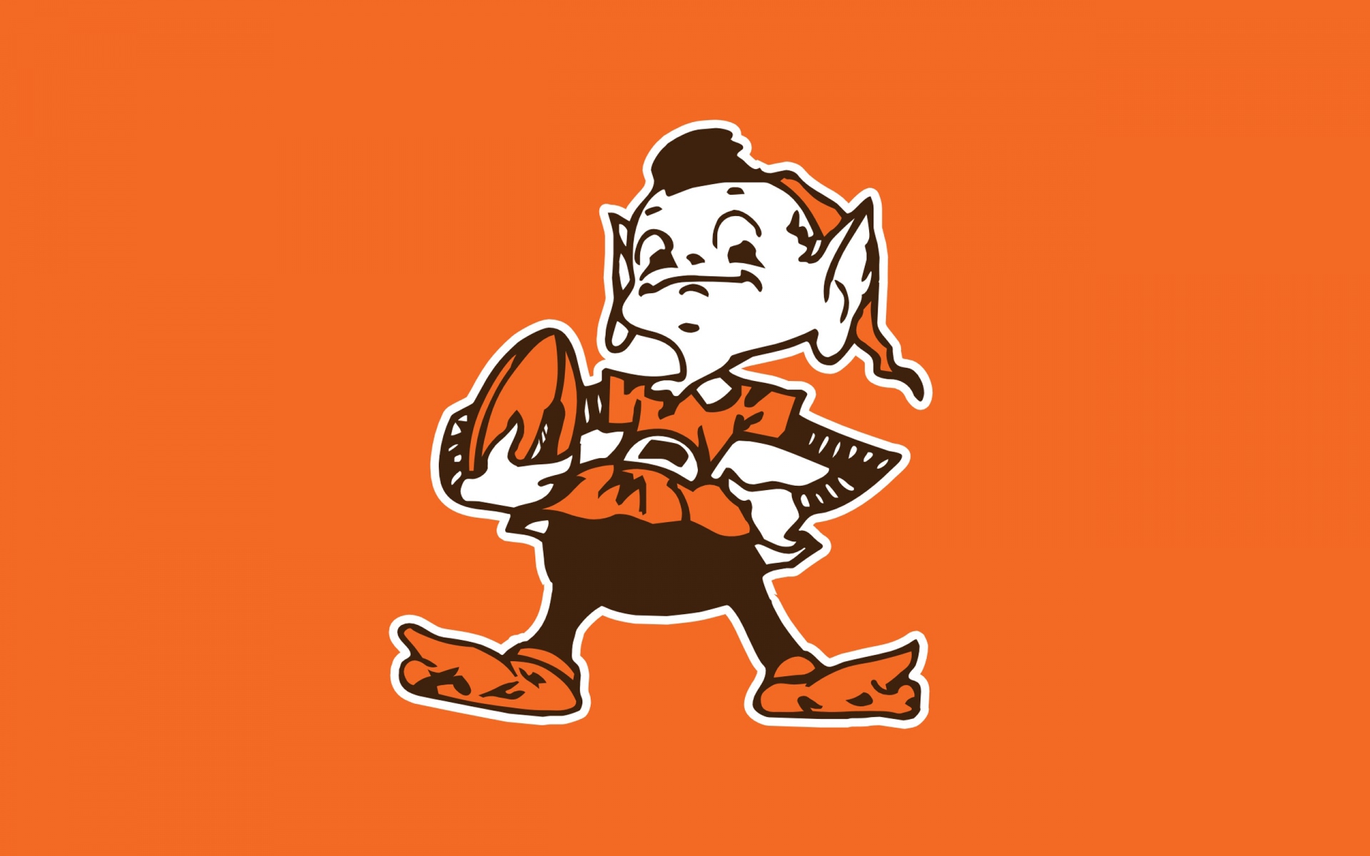 Картинки Cleveland browns, логотип, американский футбол фото и обои на рабочий стол