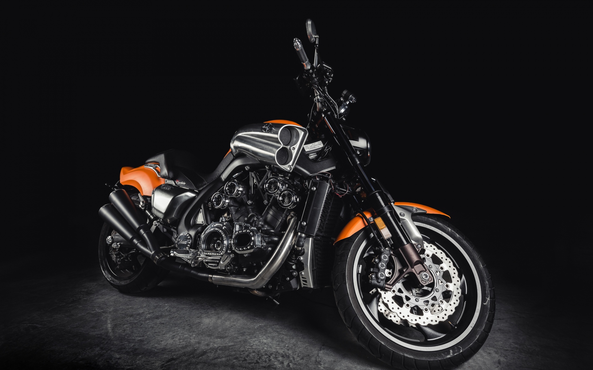 Картинки Yamaha, v max, мотоцикл фото и обои на рабочий стол