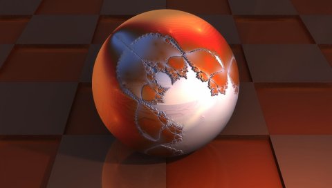 Мяч, квадрат, 3d