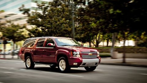 Chevy, пригородный, 2013, полтонны, экстерьер
