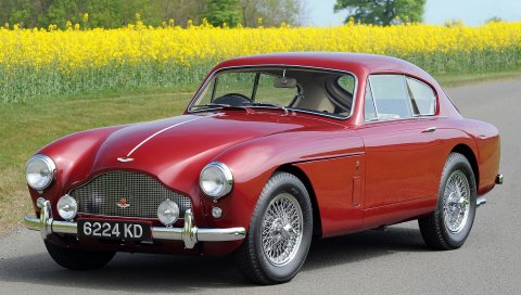 Aston martin, db2, 1957, 1959, ретро