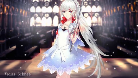 Weiss schnee, девушка, платье