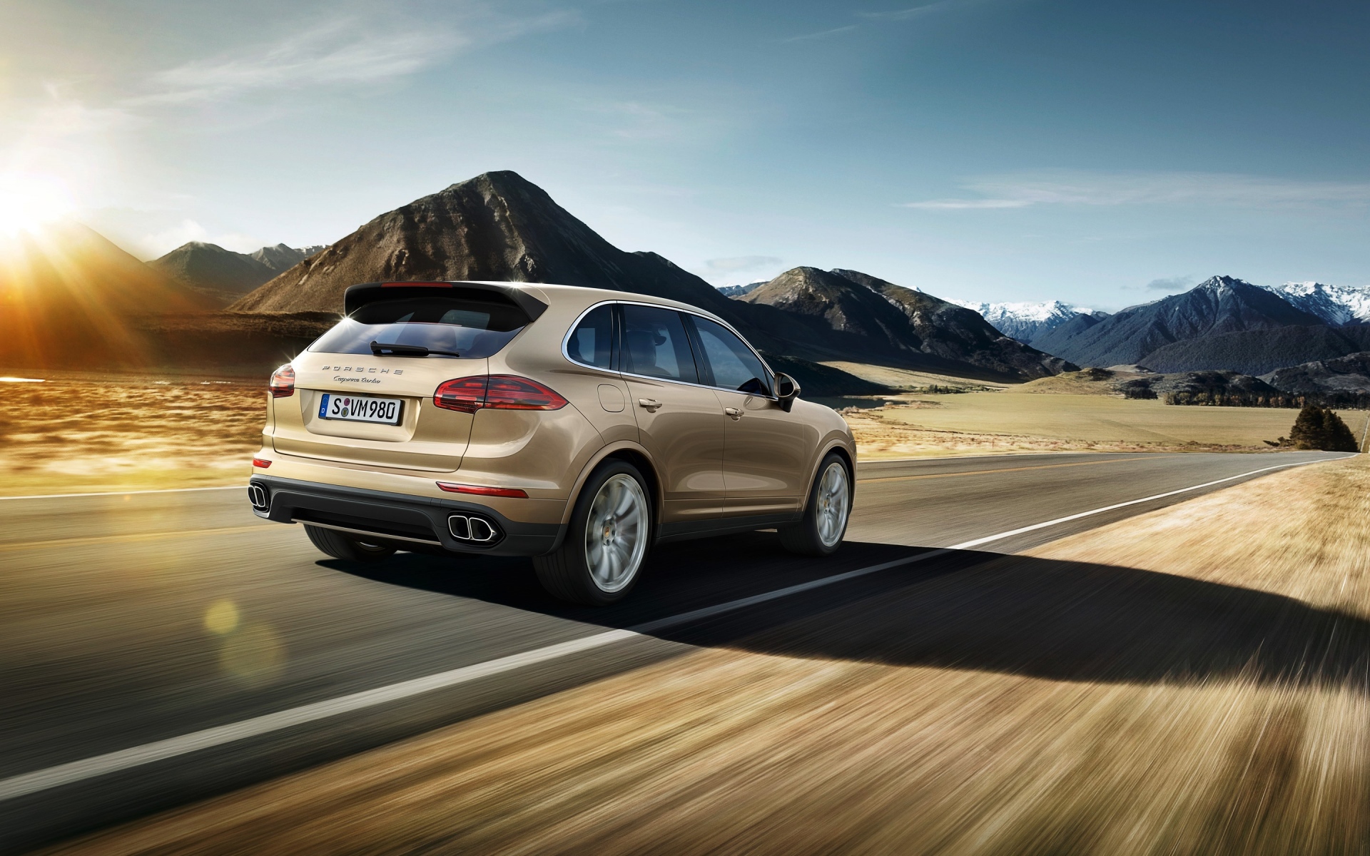 Картинки Porsche, cayenne, turbo s, 2015 фото и обои на рабочий стол
