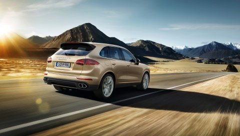 Porsche, cayenne, turbo s, 2015