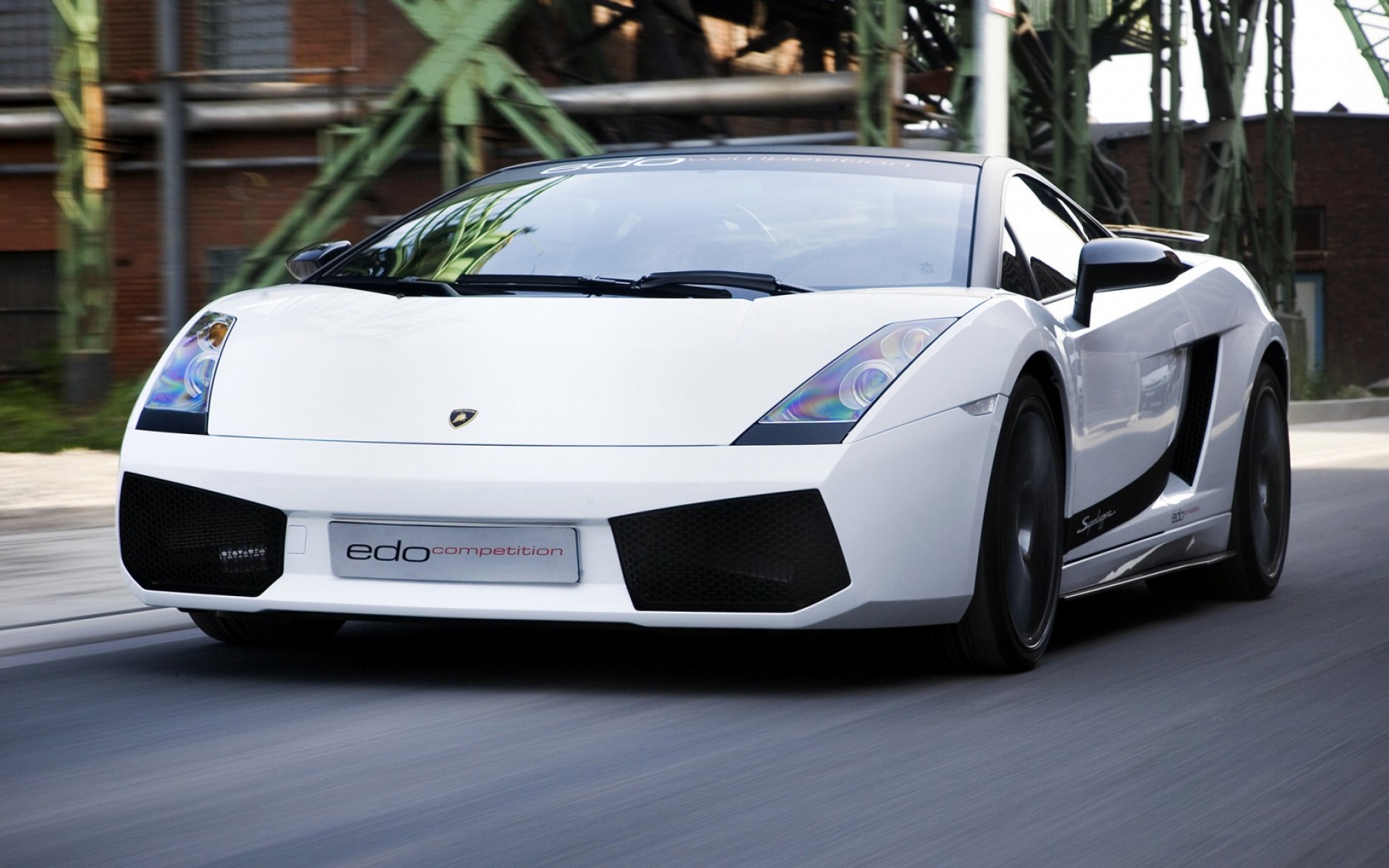 Картинки Lamborghini, gallardo, superleggera, белый, вид спереди фото и обои на рабочий стол