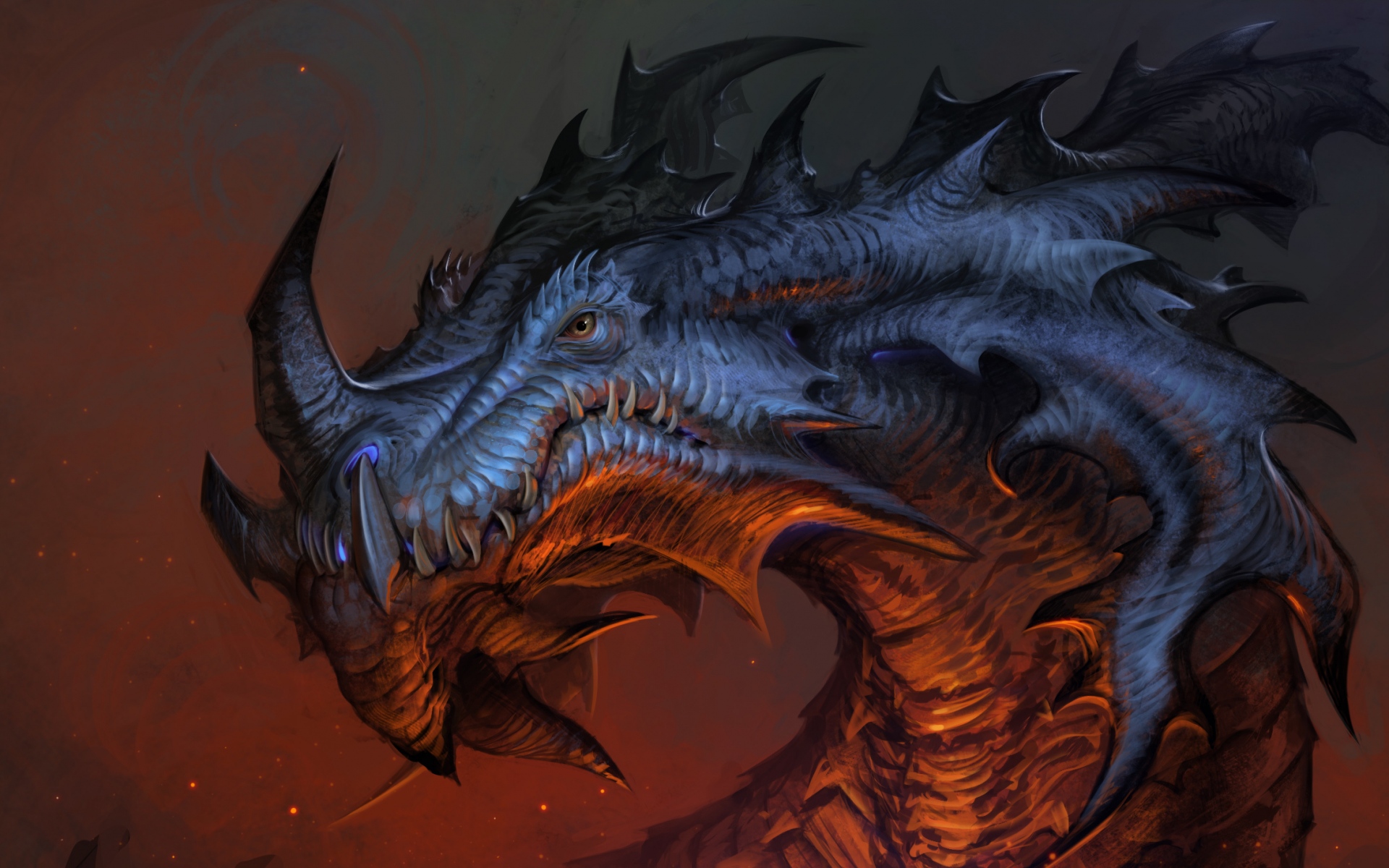 Картинки Smaug, дракон, фэнтези, искусство фото и обои на рабочий стол